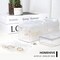 Acrylic Jewelry Box Organizer – Clear Jewelry Storage Case with 20 Portable Anti-Tarnish Pouches – Travel Jewelry Case for Earrings, Rings, Necklaces – Gifts for Women & Girls